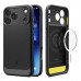 Чохол до мобільного телефона Spigen Rugged Armor MagFit iPhone 17 Pro Matte Black (ACS10329)
