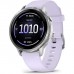 Смарт-годинник Garmin Venu 4 (41mm), Gray w/ Silver + Periwinkle, GPS смарт-годинник (010-03013-01)