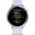 Смарт-годинник Garmin Venu 4 (41mm), Gray w/ Silver + Periwinkle, GPS смарт-годинник (010-03013-01)