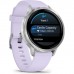 Смарт-годинник Garmin Venu 4 (41mm), Gray w/ Silver + Periwinkle, GPS смарт-годинник (010-03013-01)
