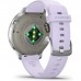 Смарт-годинник Garmin Venu 4 (41mm), Gray w/ Silver + Periwinkle, GPS смарт-годинник (010-03013-01)