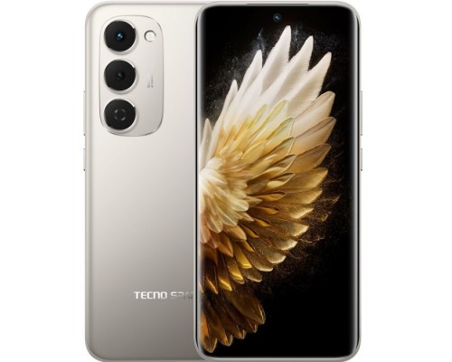 Мобільний телефон Tecno Spark 40 Pro+ 8/256Gb Moon Titanium (4894947096358)