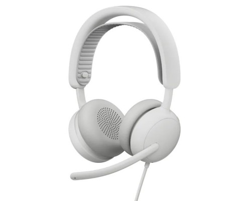 Навушники Logitech Zone Wired 2 USB White (981-001621)
