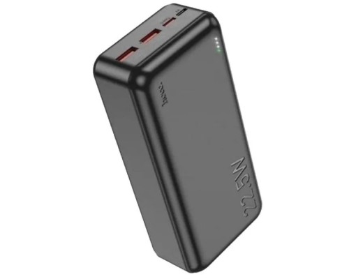 Батарея універсальна HOCO 30000mAh Astute 22.5W PD QC Black (J101B / 714732)