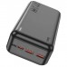 Батарея універсальна HOCO 30000mAh Astute 22.5W PD QC Black (J101B / 714732)