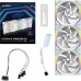 Кулер до корпусу Lian Li Uni Fan SL WIRELESS 120-3 REVERSE BLAD (G99.12RSL1W3W.00)