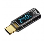 Перехідник USB-C M to USB-C F 40Gbps 240W 8K with display XoKo (AC-240TCС)