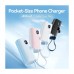 Батарея універсальна Vention 4800mAh 22,5W PD, USB-C In/Out, LED display, with built-in Lightning cable Black (FHRB0)