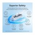 Батарея універсальна Vention 4800mAh 22,5W PD, USB-C In/Out, LED display, with built-in Lightning cable Black (FHRB0)