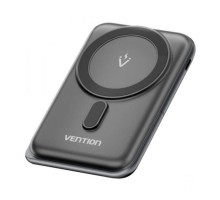 Батарея універсальна Vention Magnetic Wireless 10000mAh 20W PD USB-C In/Out, QI-15W Black (FHNB0)