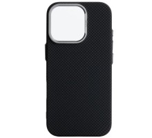 Чохол до мобільного телефона Armorstandart LikeCarbon2 MagCase Apple iPhone 15 Pro Kevlar Black (ARM88589)