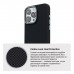 Чохол до мобільного телефона Armorstandart LikeCarbon2 MagCase Apple iPhone 15 Pro Kevlar Black (ARM88589)
