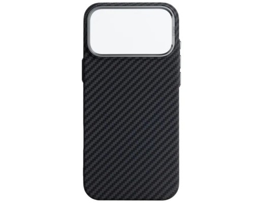 Чохол до мобільного телефона Armorstandart LikeCarbon2 MagCase Apple iPhone 17 Pro Max Carbon Black (ARM86259)