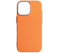 Чохол до мобільного телефона Armorstandart LikeCarbon2 SE MagCase Apple iPhone 17 Kevlar Orange Rose Gold (ARM89167)