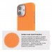 Чохол до мобільного телефона Armorstandart LikeCarbon2 SE MagCase Apple iPhone 17 Kevlar Orange Rose Gold (ARM89167)