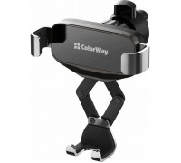 Універсальний автотримач ColorWay Gravity Mechanical Car Mount Black (CW-CHG18-BK)