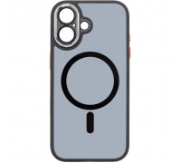 Чохол до мобільного телефона Armorstandart Unit MagCase SE Apple iPhone 17 Black Orange (ARM86314)