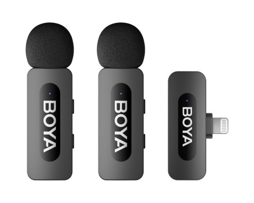 Мікрофон Boya BY-V2 Lightning Black (BY-V2)