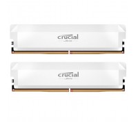 Модуль пам'яті для комп'ютера DDR5 64GB (2x32GB) 6400 MHz Pro Overclocking White Micron (CP2K32G64C40U5W)