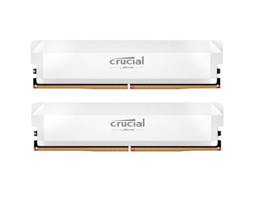Модуль пам'яті для комп'ютера DDR5 64GB (2x32GB) 6400 MHz Pro Overclocking White Micron (CP2K32G64C40U5W)