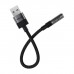 Перехідник USB AM to 3.5mm F 0.15m black Acefast (6974316285298)