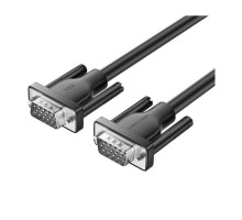Кабель мультимедійний VGA M to VGA M 3.0m black Vention (A15BI)