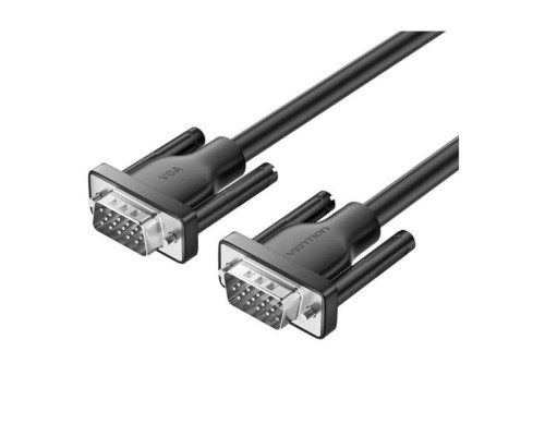 Кабель мультимедійний VGA M to VGA M 3.0m black Vention (A15BI)