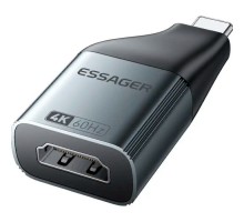Перехідник HDMI F to USB-C M 4K60Hz Essager (EZJHD60-MJ0G-P)