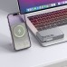 Батарея універсальна HOCO 10000mAh Sunlight PD/20W Magnetic with stand Metal Grey (Q36A / 714987)