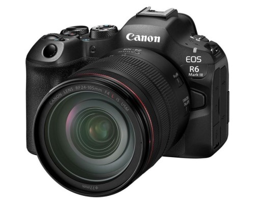 Цифровий фотоапарат Canon EOS R6 Mark III + RF 24-105 f/4.0 L IS (7084C027AA)