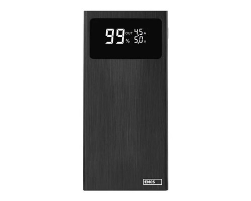Батарея універсальна EMOS 10000mAh BETAQ 10, 22.5W, black (B0531B)