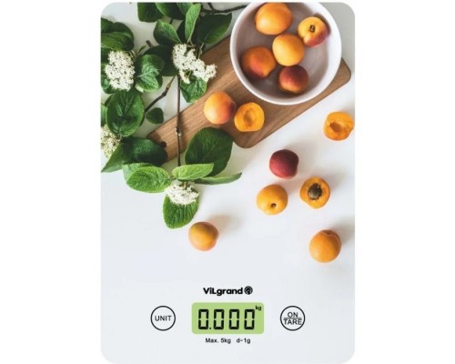 Ваги кухонні Vilgrand VKS-527 Apricot