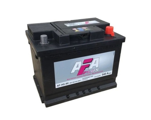 Акумулятор автомобільний AFA 60Ah-12v (242х175х190), R, EN540 (560 408 054)