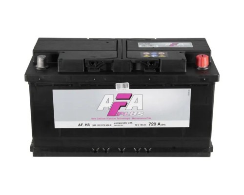 Акумулятор автомобільний AFA 90Ah-12v (353х175х190), R, EN720 (590 122 072)