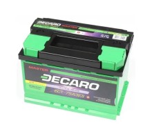 Акумулятор автомобільний DECARO 75Ah-12v MASTER R, EN680 (6СТ-75 А3 (0) M)