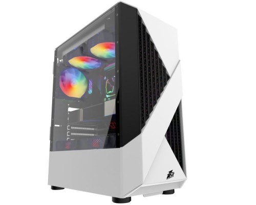 Корпус для ПК 1stPlayer F3-A-WH-4F1-PS-600FK-EU