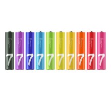 Батарейка CUKTECH AAA rainbow alkaline battery plastic case * 10 (CUKAAB07CNMX)