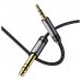 Кабель мультимедійний 3.5mm M to 6.5mm M 1.2m Essager (EYPMM-XL0G-P)