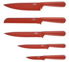 Набір ножів WINNINGSTAR ST-7804 5 предметів Red (WNNGS-ST-7804-RD)
