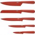 Набір ножів WINNINGSTAR ST-7804 5 предметів Red (WNNGS-ST-7804-RD)