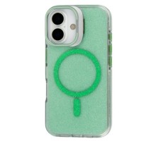 Чохол до мобільного телефона BeCover FIBRA Star Shine MagSafe Apple iPhone 17 Green (715413)