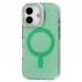 Чохол до мобільного телефона BeCover FIBRA Star Shine MagSafe Apple iPhone 17 Green (715413)