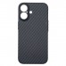 Чохол до мобільного телефона BeCover FIBRA Carbonite MagSafe Apple iPhone 17 Black (715406)