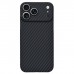 Чохол до мобільного телефона BeCover FIBRA Carbonite MagSafe Apple iPhone 17 Pro Max Black (715410)