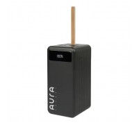 Батарея універсальна AURA NRG-P100 100000mAh 22.5W Black (PBANRG-P100B)