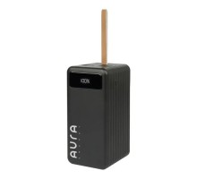 Батарея універсальна AURA NRG-P100 100000mAh 22.5W Black (PBANRG-P100B)