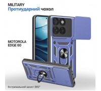 Чохол до мобільного телефона BeCover Military Motorola Edge 60 Blue (715519)