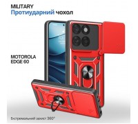 Чохол до мобільного телефона BeCover Military Motorola Edge 60 Red (715521)