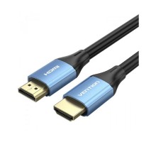 Кабель мультимедійний HDMI M to HDMI M 3.0m V2.0 4K60Hz aluminum alloy blue Vention (ALHSI)