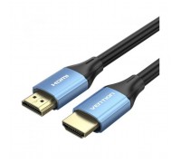 Кабель мультимедійний HDMI M to HDMI M 8.0m V2.0 4K60Hz aluminum alloy blue Vention (ALHSK)